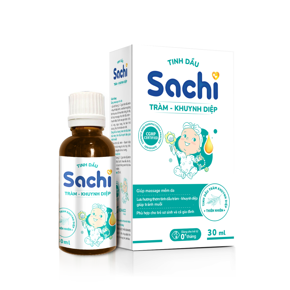 Tinh dầu tràm - khuynh diệp Sachi