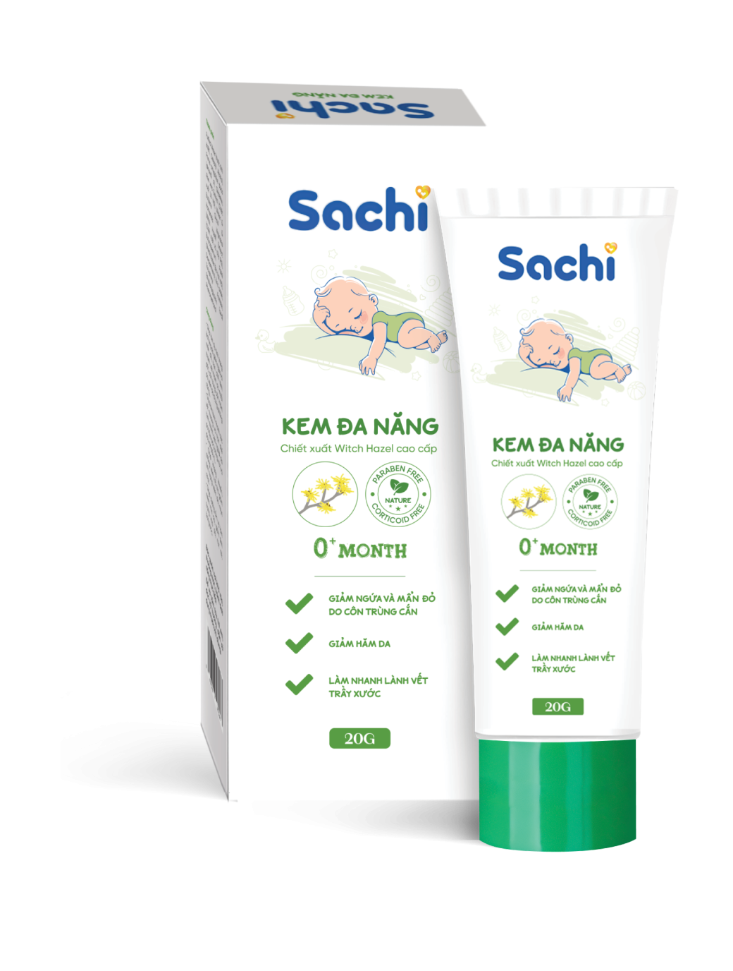 Kem dưỡng đa năng Sachi