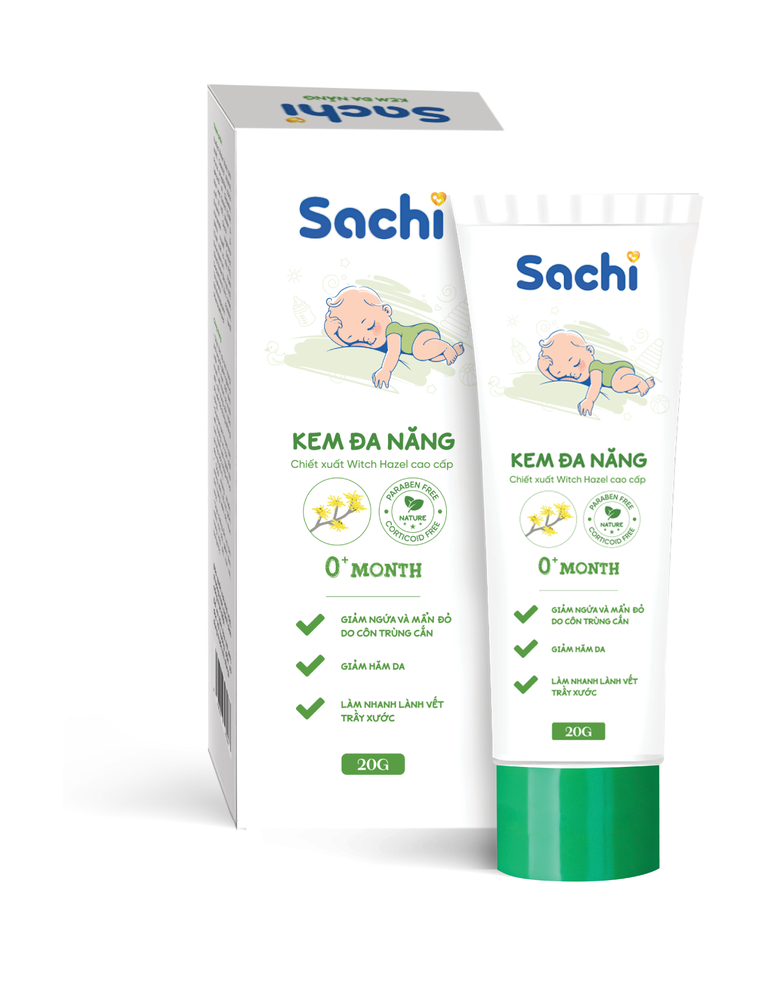 Kem dưỡng đa năng Sachi