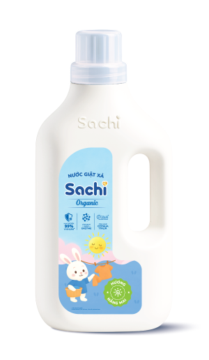 Nước giặt xả Sachi Organic (2kg/can)