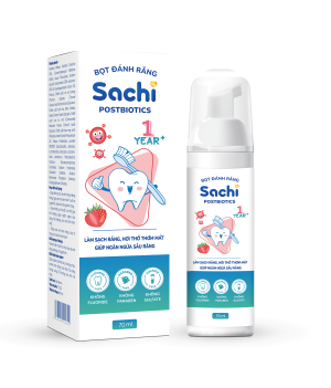 Bọt đánh răng Sachi Postbiotics